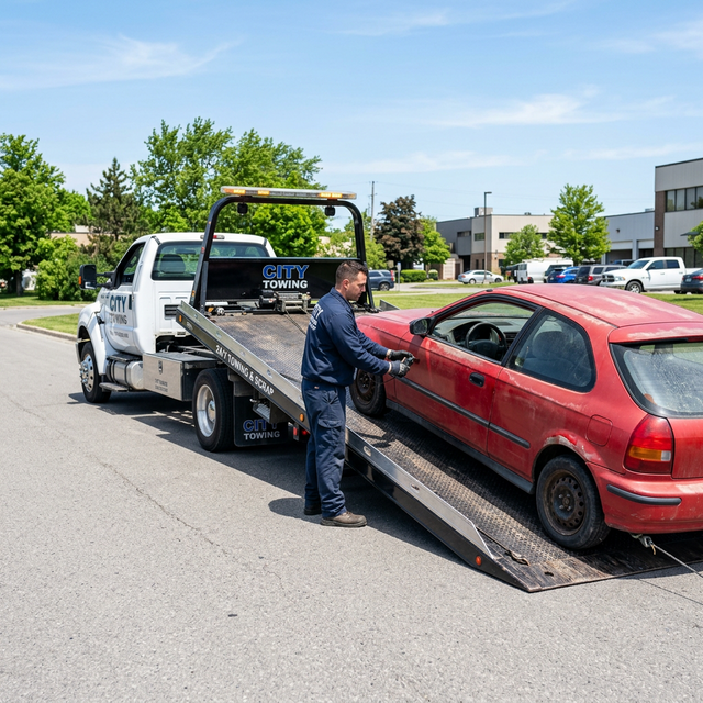 Scrap car collection across Greater Manchester